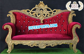 Muslim Walima Stage King Love- Seater/Sofa