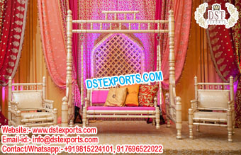 Royal Sankheda Swing Wedding Stage