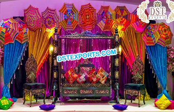 Designer Swing Set For Mehndi Sangeet Function