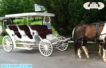 Luxury High-Quality Tourist Horse Carriage