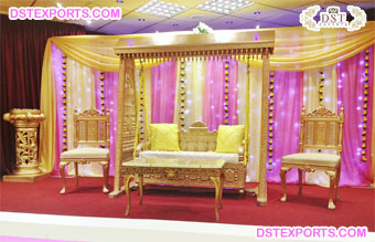 Mehndi, Sangeet and Garba Stage Swing Set