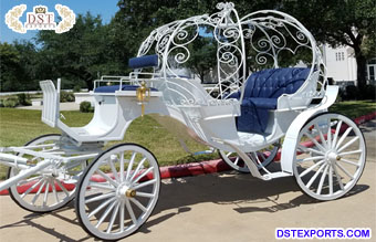 Mini Horse Drawn Pumpkin Carriage for Sale