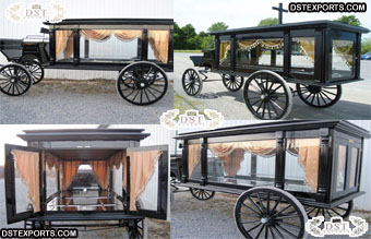 Christian Funeral Ceremony Horse Carriage