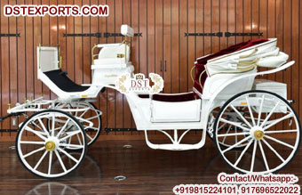 Splendid Horse Drawn 4 Wheeler Carriage