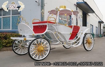 Trending White Cinderella Pumpkin Carriage USA